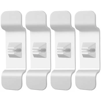 Fresh Fab Finds | 4Pcs Cord Organizers Self-Adhesive Appliances Cord Holder Cable Storage Keeper Wrapper Winder For Coffee Machines Blenders Air Fryers Toasters White,商家Verishop,价格¥136