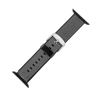 WITHit | Black Woven Nylon Band Compatible with 38/40/41mm Apple Watch,商家Macy's,价格¥150