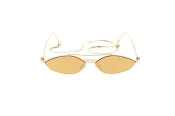 Fendi | Fendi Eyewear Geometric Frame Sunglasses 7.6折, 独家减免邮费