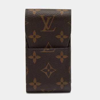 lv钱包, [二手商品] Louis Vuitton | Louis Vuitton Monogram Canvas Cigarette Case商品图片 8.8折