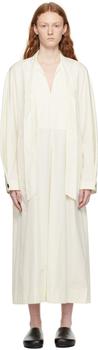 Studio Nicholson | Off-White Salta Maxi Dress商品图片,6.4折, 独家减免邮费