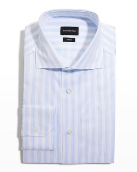 推荐Men's Stripe Cotton Dress Shirt商品
