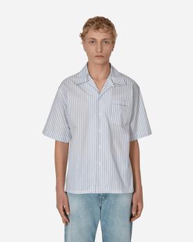 推荐Striped Bowling Shirt Blue商品