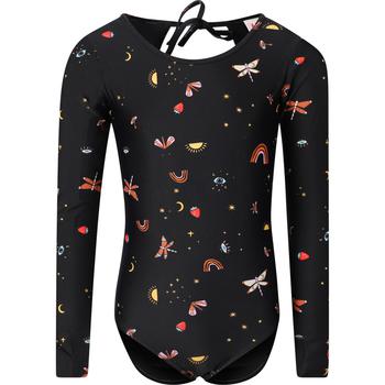 monster, Munster | Fairytale mystic digital long sleeved one piece swimsuit in black商品图片 4.4折起×额外7.5折, 额外七五折