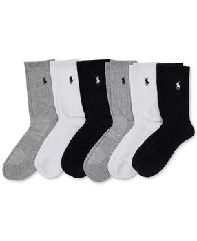 Ralph Lauren | Women's 6-Pk. Cushion Crew Socks,商家Macy's,价格¥198