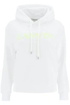 推荐Lanvin Curb Logo Hooded Sweatshirt商品