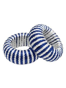 商品Von Gern Home | Cord Napkin Ring, Set of 4,商家Saks Fifth Avenue,价格¥516图片