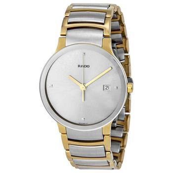 雷达男表精选, Rado | Centrix Jubile Silver Dial Two-tone Mens Watch R30931713商品图片 7.4折
