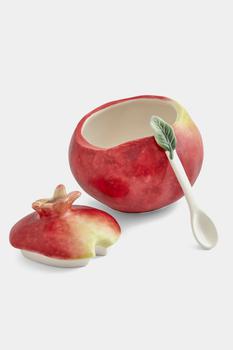商品Pomegranate Jam Jar W/Spoon图片
