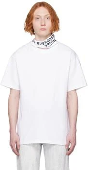 推荐白色 Triple Collar T 恤商品