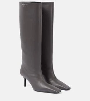 推荐Leather knee-high boots商品