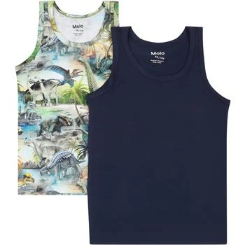 推荐Multicolor Set For Boy With Dinosaur Print商品