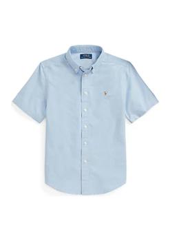 Boys 8-20 Cotton Oxford Short Sleeve Shirt product img