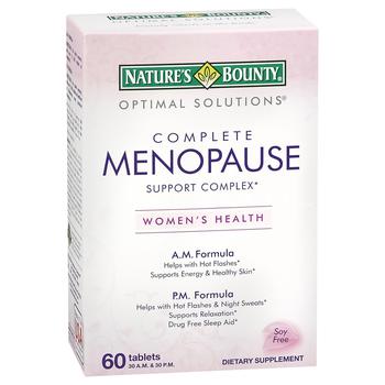Nature's Bounty | Complete Menopause Support Complex Dietary Supplement Tablets商品图片,独家减免邮费