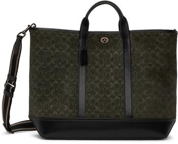 Coach | Green Toby Tote商品图片,额外8.5折, 独家减免邮费, 额外八五折