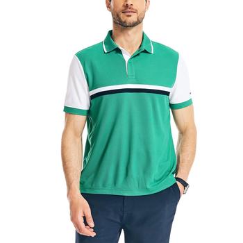 Nautica | Men's Navtech Sustainably Crafted Classic-Fit Stripe Polo商品图片,2.2折起