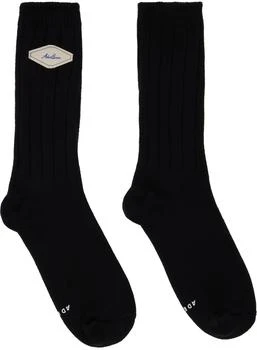 ADER error | Black Fluic Socks,商家Ssense US,价格¥222