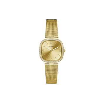 GUESS | Women's Gold-Tone Stainless Steel Mesh Bracelet Watch 32mm商品图片,