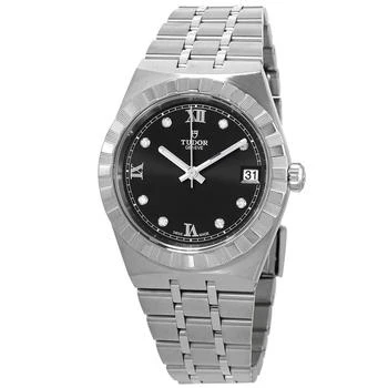 推荐Royal Automatic Diamond Black Dial 34 mm Watch M28400-0004商品
