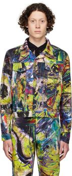 推荐Multicolor Denim Jacket商品