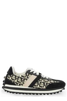 菲拉格慕女鞋板鞋, Salvatore Ferragamo | Salvatore Ferragamo Gancini-Printed Lace-Up Sneakers商品图片 7.6折起