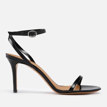 女士Isabel Marant, Isabel Marant | Isabel Marant Women's Anelia Barely There Heeled Sandals - Black商品图片 额外7折, 额外七折