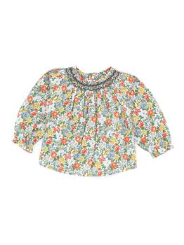 Bonpoint | Bonpoint Allover Floral Printed Long Sleeved Blouse商品图片,4.3折起