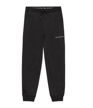 商品Calvin Klein | Black Organic Cotton Logo Sweatpants,商家Jomashop,价格¥525图片