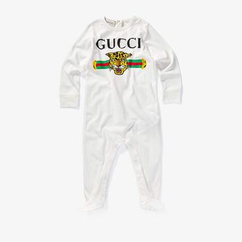 Gucci | Feline Long Sleeve All-In-One One-Piece (Infant)商品图片,