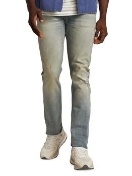 7 For All Mankind | Paxtyn High Rise Distressed Jeans,商家Saks OFF 5TH,价格¥598