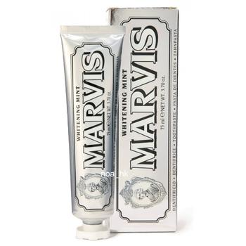 商品Marvis玛尔斯 银色经典薄荷味牙膏 - 2*85ml图片