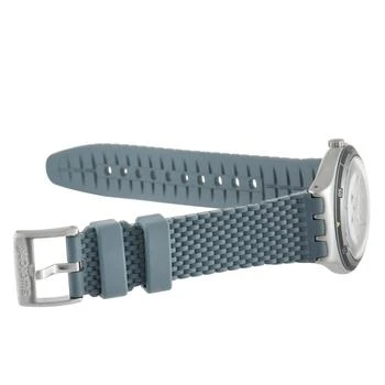 推荐Swatch Alphatise 40 mm Silicone and Stainless Steel Watch YWS447商品