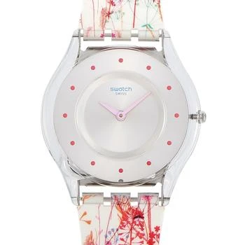 推荐Swatch Jardin Fleuri 38mm Watch SFE102商品