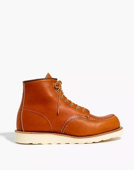 Red Wing | 6-Inch Leather Classic Moc Lace-Up Boots商品图片,