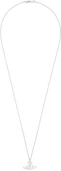 Vivienne Westwood | Silver Flat Orb Pendant Necklace商品图片,独家减免邮费