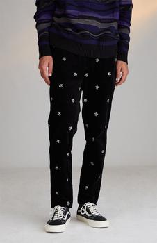 推荐Embroidered Corduroy Trouser Pants商品