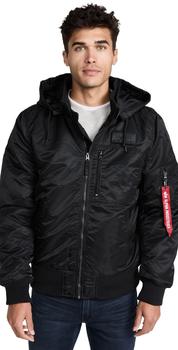 推荐Alpha Industries Ma-1 Hooded Rib Flight Jacket商品