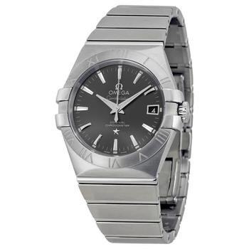 欧米茄星座怎么样, Omega | Constellation Automatic Grey Dial Stainless Steel Mens Watch 123.10.35.20.06.001商品图片 6.5折
