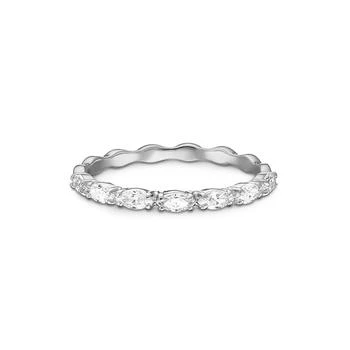Swarovski Vittore Marquise Cut Rhodium Plated Ring