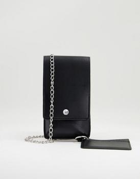 商品SVNX lipstick and card holder multi pouch bag in black图片