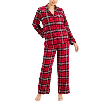 商品Charter Club | Printed Cotton Flannel Pajama Set, Created for Macy's,商家Macy's,价格¥534图片