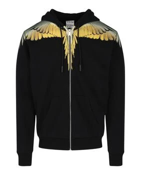 Marcelo Burlon | Printed Wings Zip-Up Sweatshirt 3.8折×�额外9折, 独家减免邮费, 额外九折