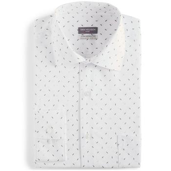 Van Heusen, Van Heusen | Men's Flex Classic/Regular-Fit Wrinkle-Free Performance Stretch Printed Dress Shirt商品图片 