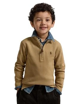 Ralph Lauren | Boys' Estate Rib Quarter Zip Pullover - Big Kid, Little Kid,商家Bloomingdale's,价格¥414