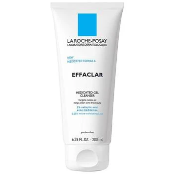 La Roche Posay | Medicated Gel Acne Face Wash with Salicylic Acid 满$30享8.5折, 独家减免邮费, 满折
