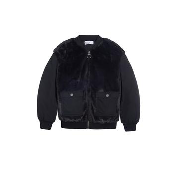 Epic Threads | Little Girls Faux Fur Bomber Jacket, Created For Macy's商品图片,