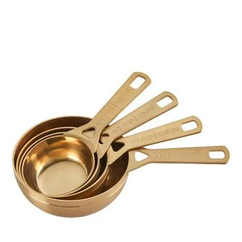 Le Creuset | Stainless Steel Gold Tone Measuring Cups, Set of 4,商家Bloomingdale's,价格¥595