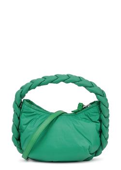 product Espiga mini green nylon top handle bag image