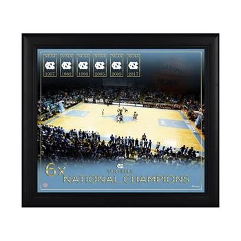 Fanatics Authentic | North Carolina Tar Heels Framed 15" x 17" Basketball Championship Count Collage,商家Macy's,价格¥375