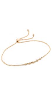 推荐Zoe Chicco 14K 金爪镶钻石 Bolo 手链商品